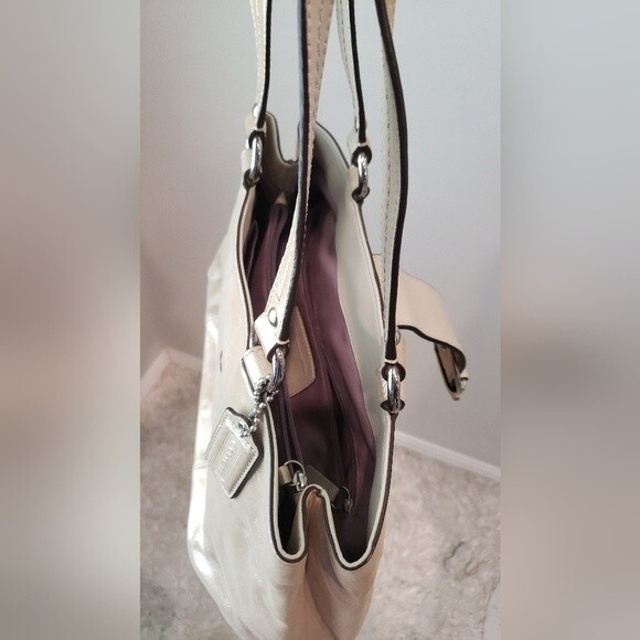 Coach Gold Metalic Purse - Picture 11 of 15